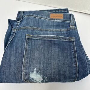 Judy Blue Skinny Fit Pull On High Rise Jeans Distressed Size 16W Style‎ #88255